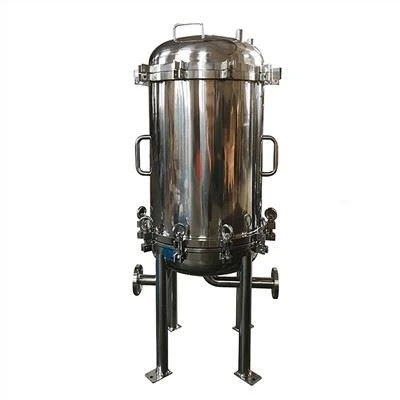 High Purity Ss316 Nehohodan čelik Multi Cartridge Filter Housing