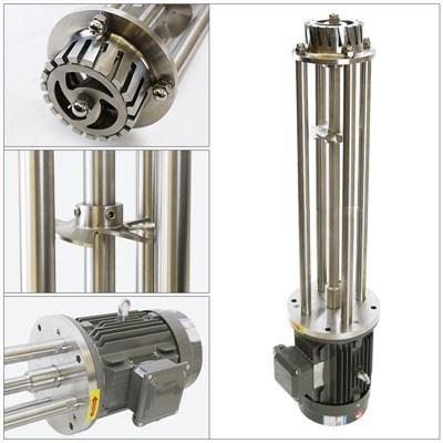 Homogenizer emulsifikator hrane od nehranjivog čelika